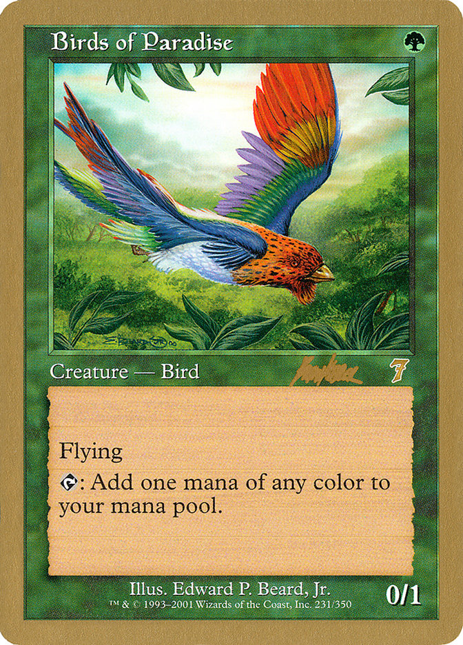 Birds of Paradise (Brian Kibler) [World Championship Decks 2002] | North Game Den