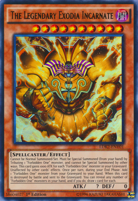 The Legendary Exodia Incarnate [LDK2-ENY01] Ultra Rare | North Game Den