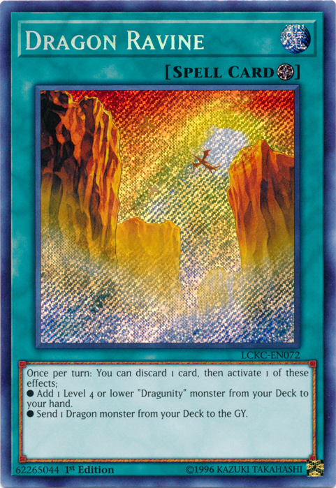 Dragon Ravine [LCKC-EN072] Secret Rare | North Game Den