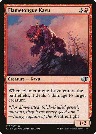 Flametongue Kavu [Commander 2014] | North Game Den