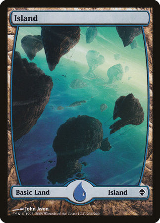 Island (234) - Full Art [Zendikar] | North Game Den