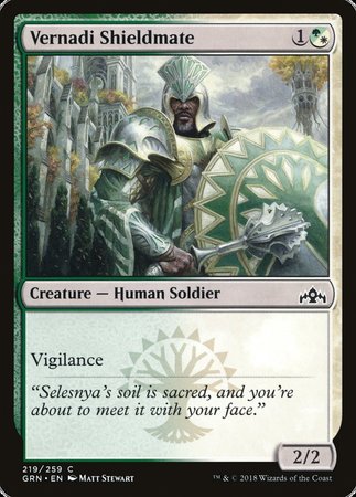 Vernadi Shieldmate [Guilds of Ravnica] | North Game Den