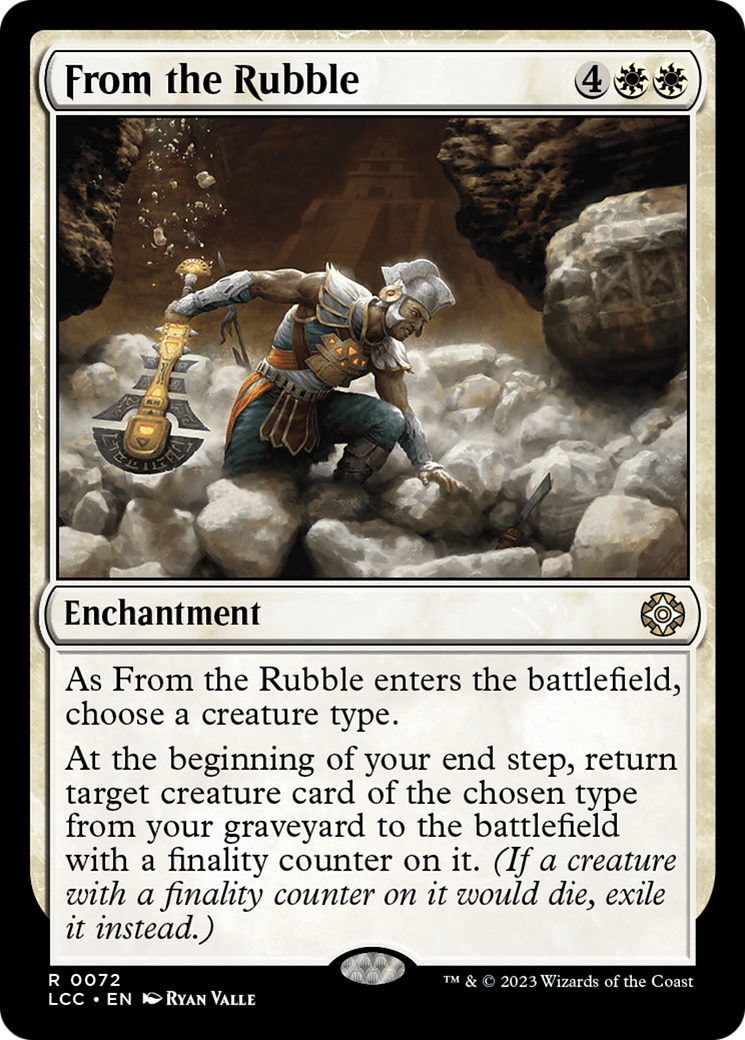 From the Rubble [The Lost Caverns of Ixalan Commander] | North Game Den