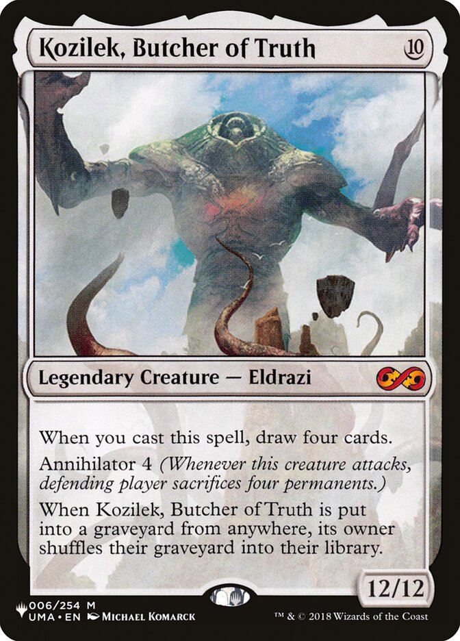 Kozilek, Butcher of Truth [The List] | North Game Den