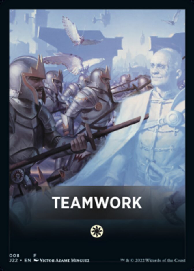 Teamwork Theme Card [Jumpstart 2022 Front Cards] | North Game Den