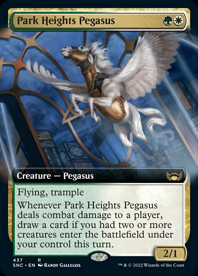 Park Heights Pegasus (Extended Art) [Streets of New Capenna] | North Game Den