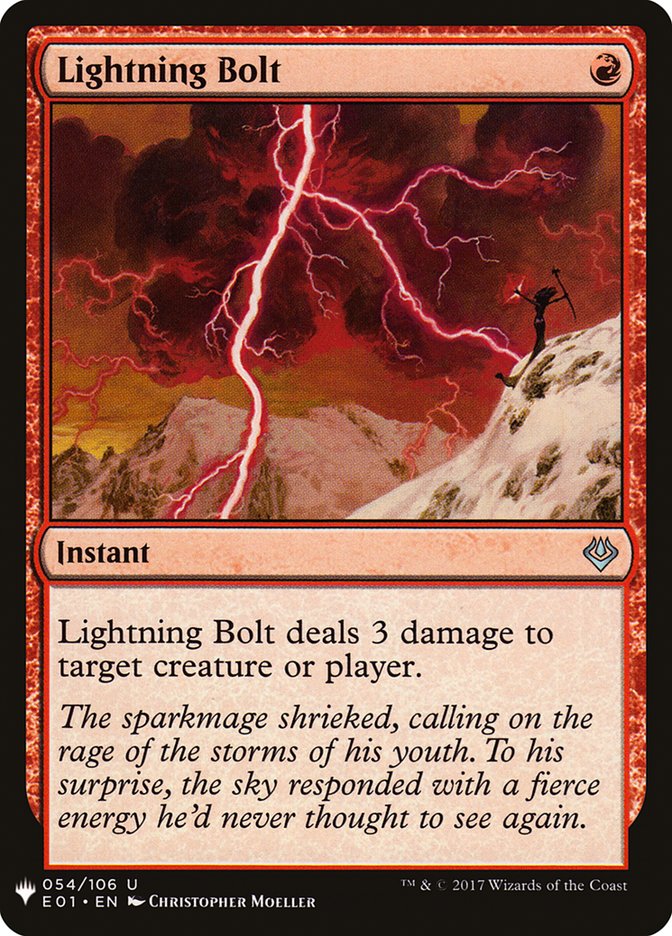 Lightning Bolt [Mystery Booster] | North Game Den