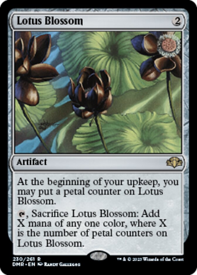Lotus Blossom [Dominaria Remastered] | North Game Den