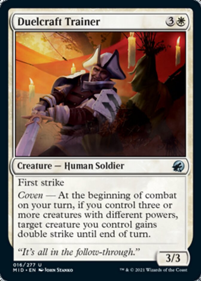 Duelcraft Trainer [Innistrad: Midnight Hunt] | North Game Den