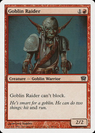 Goblin Raider [Ninth Edition] | North Game Den