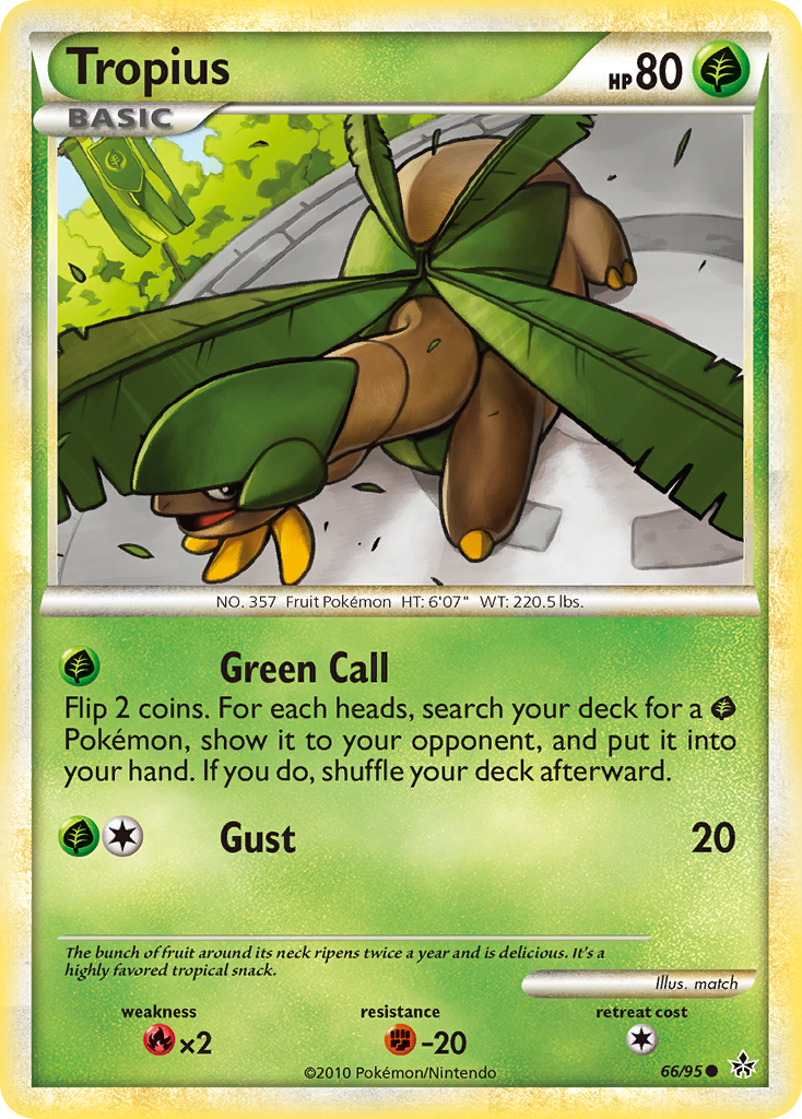 Tropius (66/95) [HeartGold & SoulSilver: Unleashed] | North Game Den