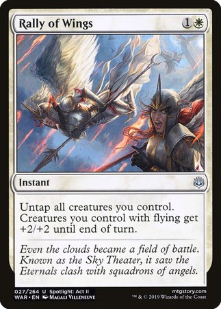Rally of Wings [War of the Spark] | North Game Den