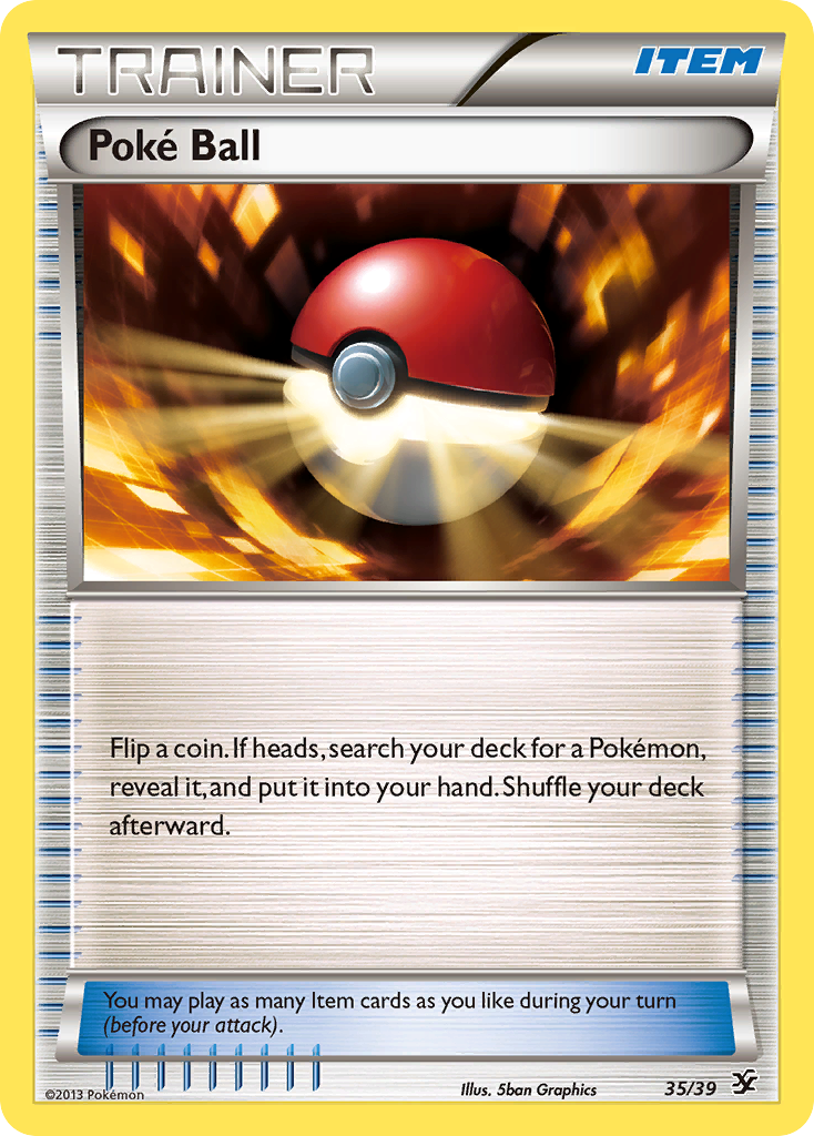 Poke Ball (35/39) [XY: Kalos Starter Set] | North Game Den