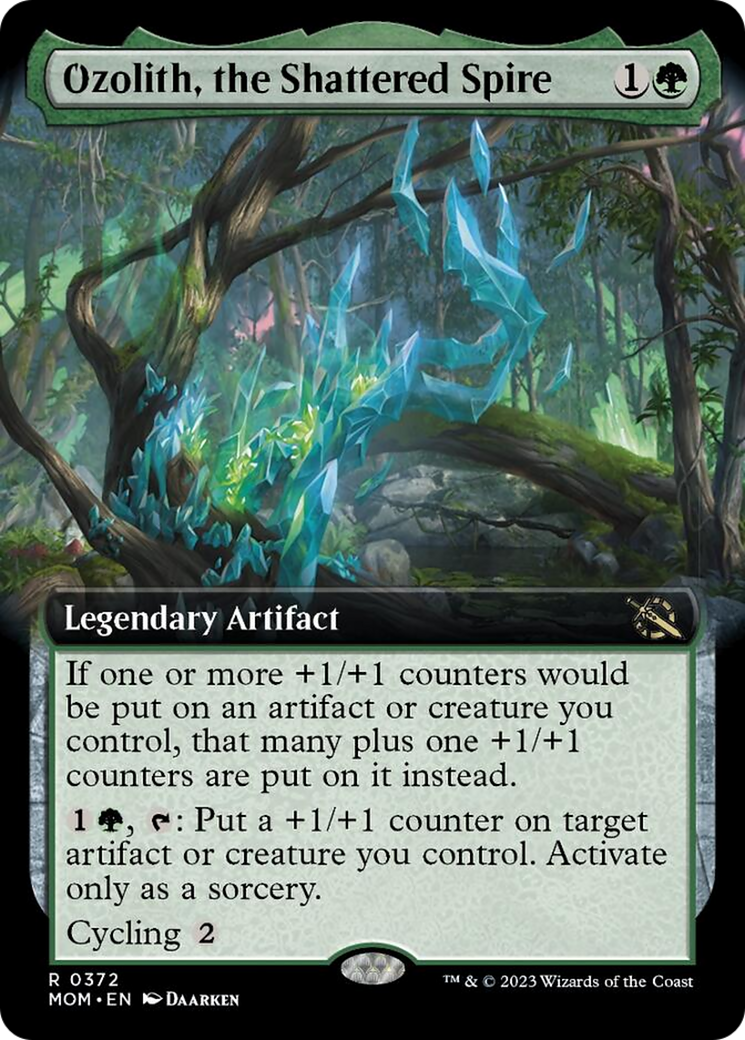 Ozolith, the Shattered Spire (Extended Art) [March of the Machine] | North Game Den