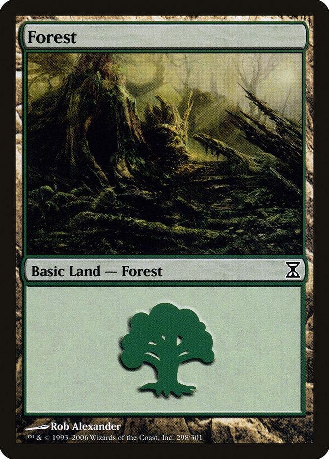 Forest (298) [Time Spiral] | North Game Den