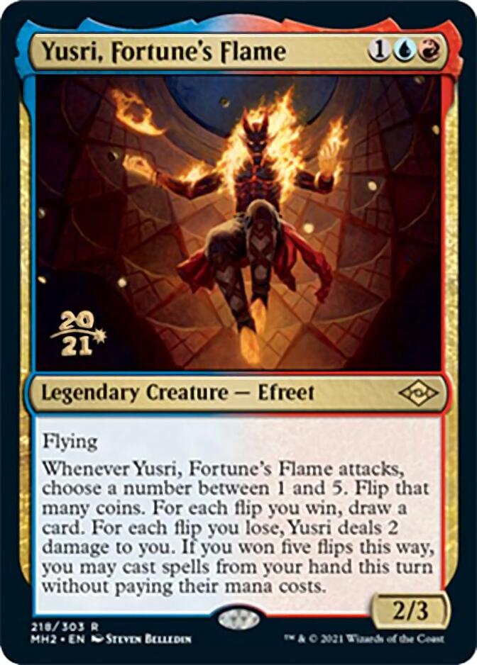 Yusri, Fortune's Flame [Modern Horizons 2 Prerelease Promos] | North Game Den