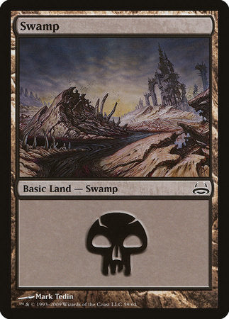 Swamp (59) [Duel Decks: Divine vs. Demonic] | North Game Den