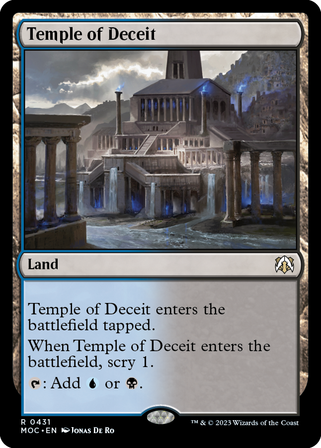 Temple of Deceit [March of the Machine Commander] | North Game Den