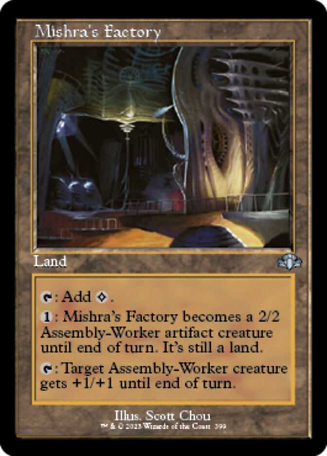 Mishra's Factory (Retro) [Dominaria Remastered] | North Game Den