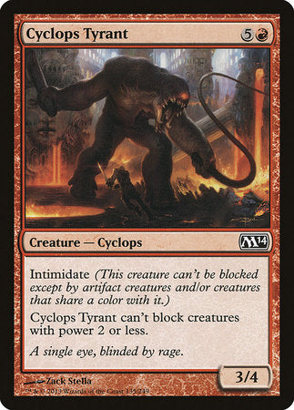 Cyclops Tyrant [Magic 2014] | North Game Den