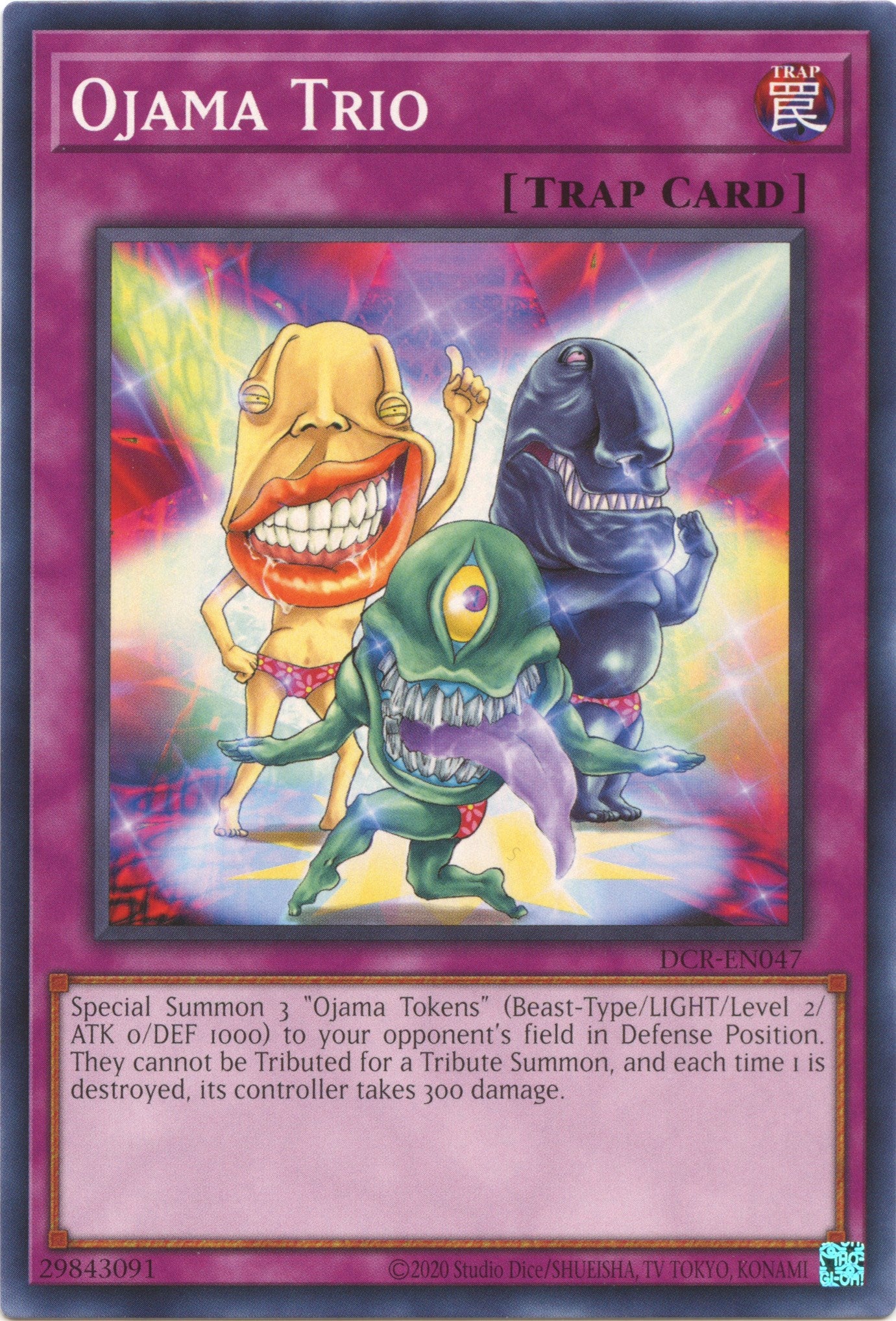 Ojama Trio (25th Anniversary) [DCR-EN047] Common | North Game Den