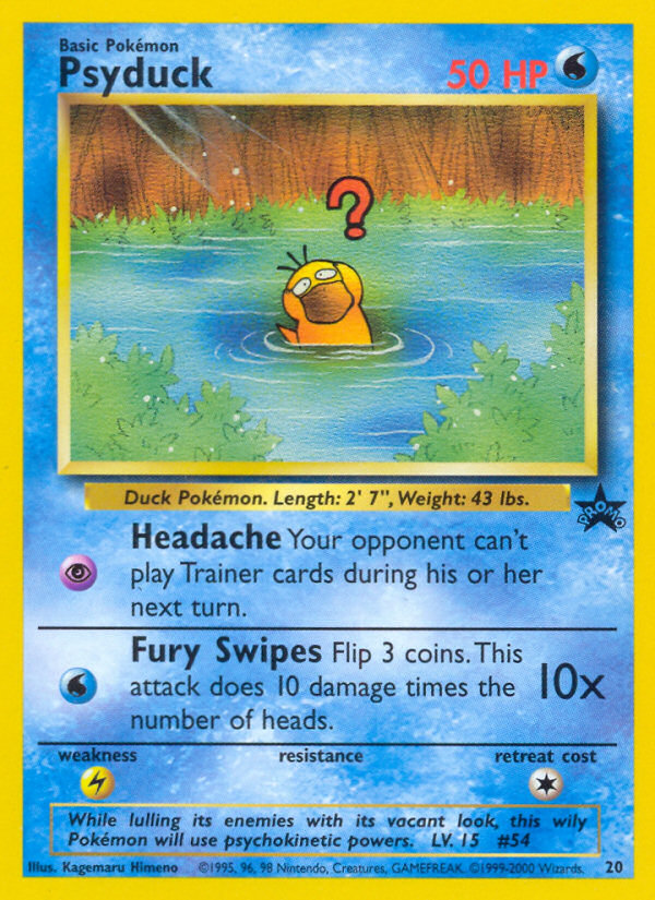 Psyduck (20) [Wizards of the Coast: Black Star Promos] | North Game Den