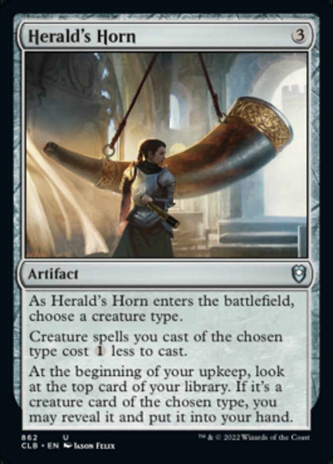 Herald's Horn [Commander Legends: Battle for Baldur's Gate] | North Game Den