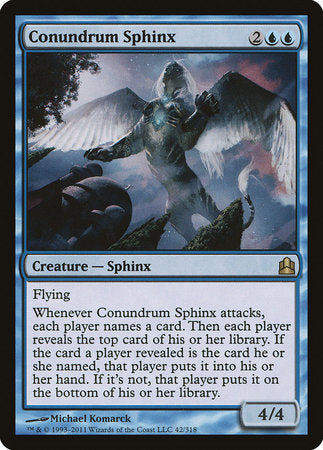 Conundrum Sphinx [Commander 2011] | North Game Den