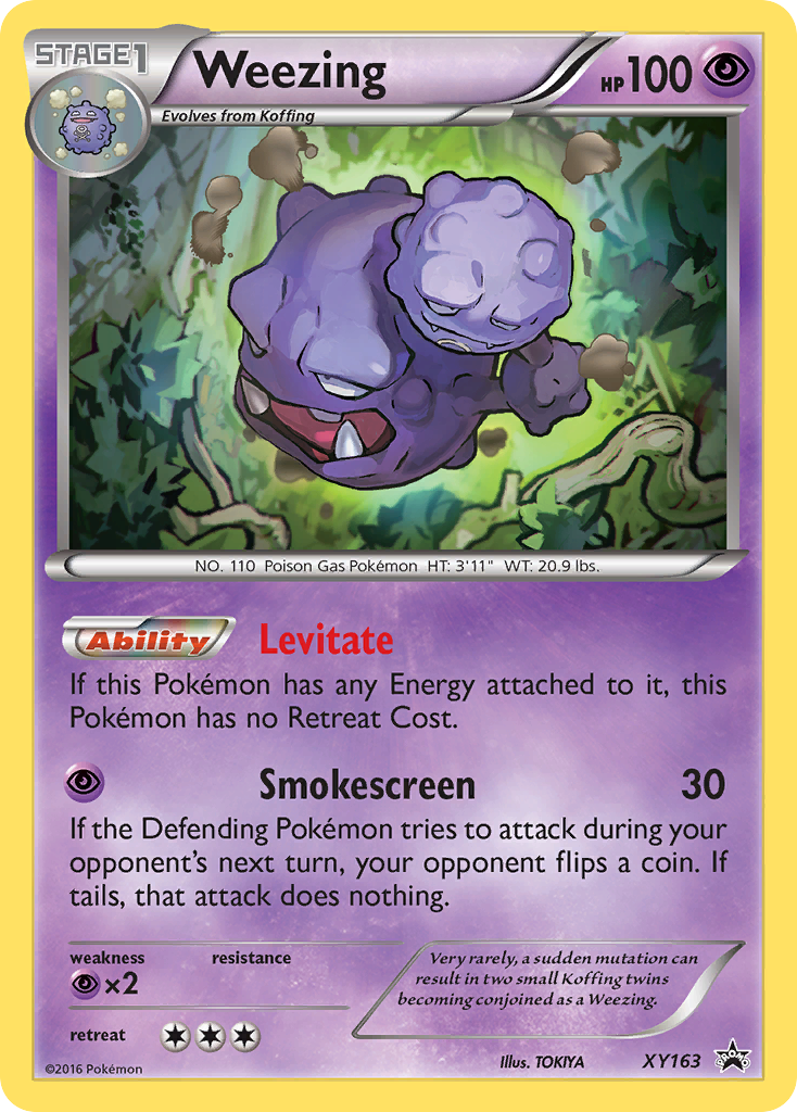 Weezing (XY163) [XY: Black Star Promos] | North Game Den