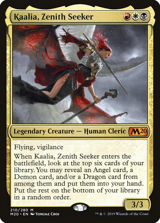 Kaalia, Zenith Seeker [Core Set 2020] | North Game Den