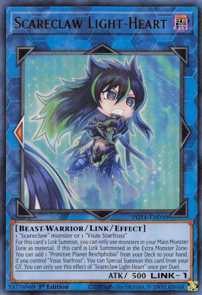 Scareclaw Light-Heart [POTE-EN050] Ultra Rare | North Game Den