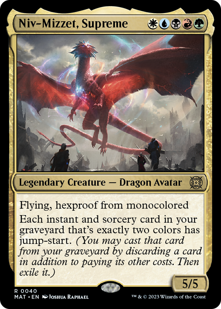 Niv-Mizzet, Supreme [March of the Machine: The Aftermath] | North Game Den