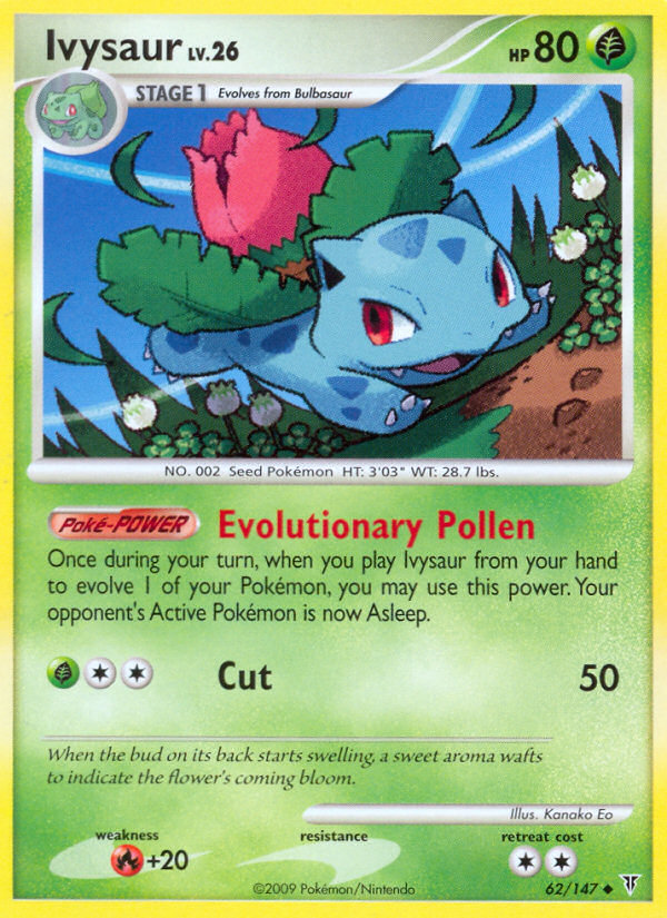 Ivysaur (62/147) [Platinum: Supreme Victors] | North Game Den