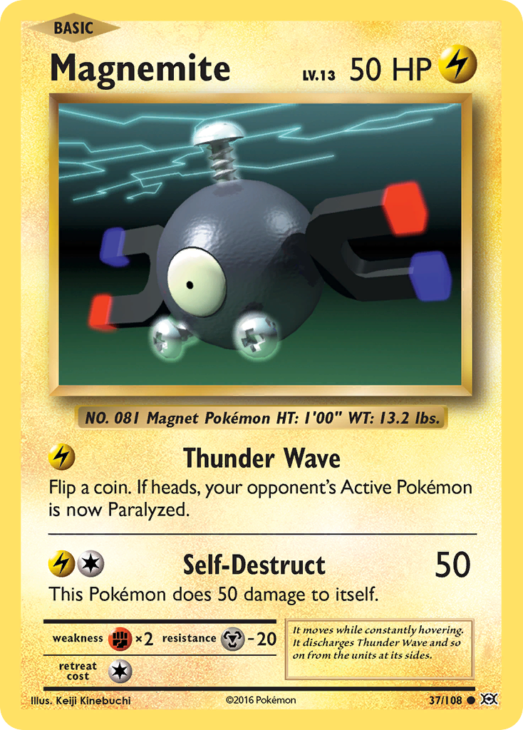 Magnemite (37/108) [XY: Evolutions] | North Game Den