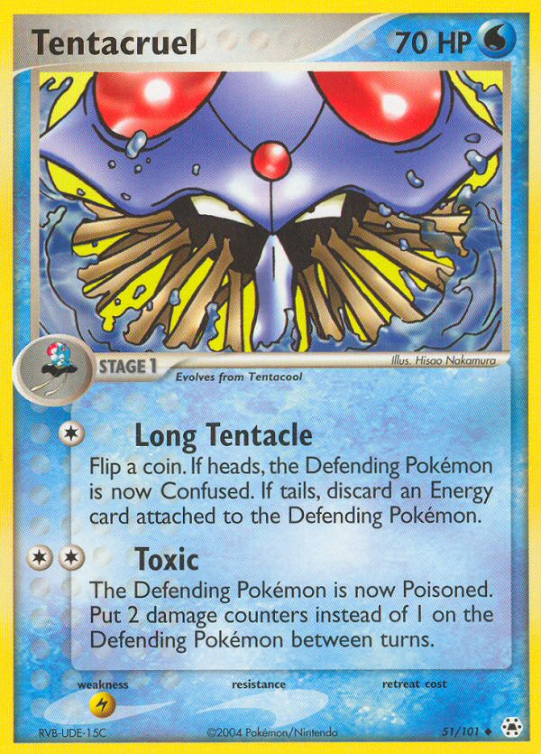 Tentacruel (51/101) [EX: Hidden Legends] | North Game Den