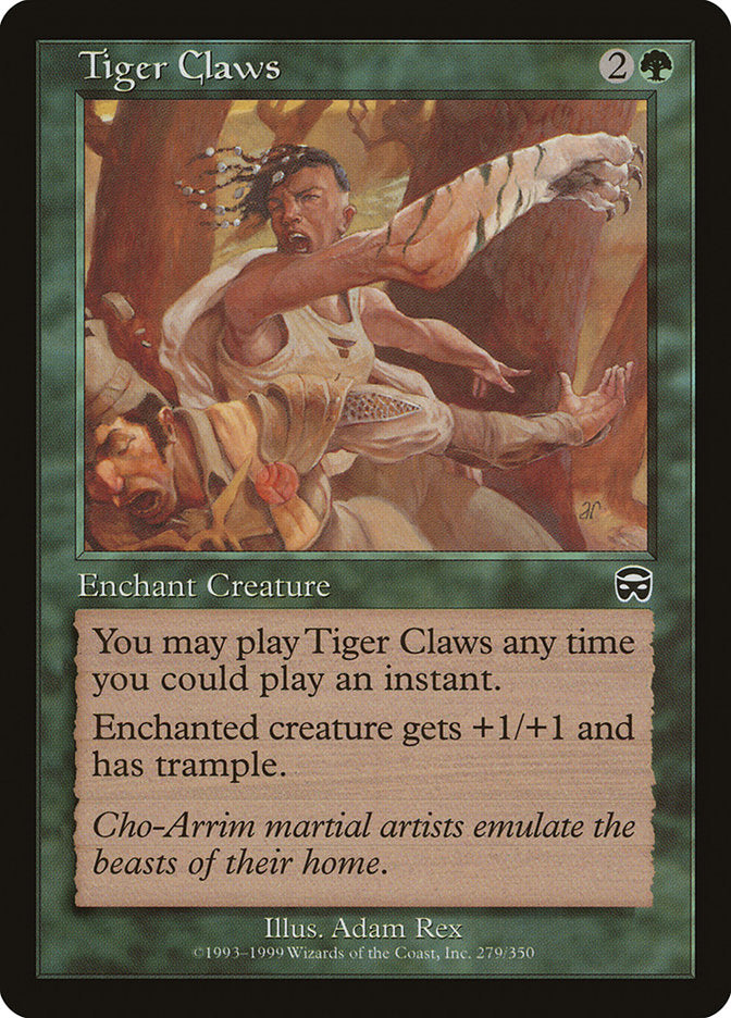 Tiger Claws [Mercadian Masques] | North Game Den