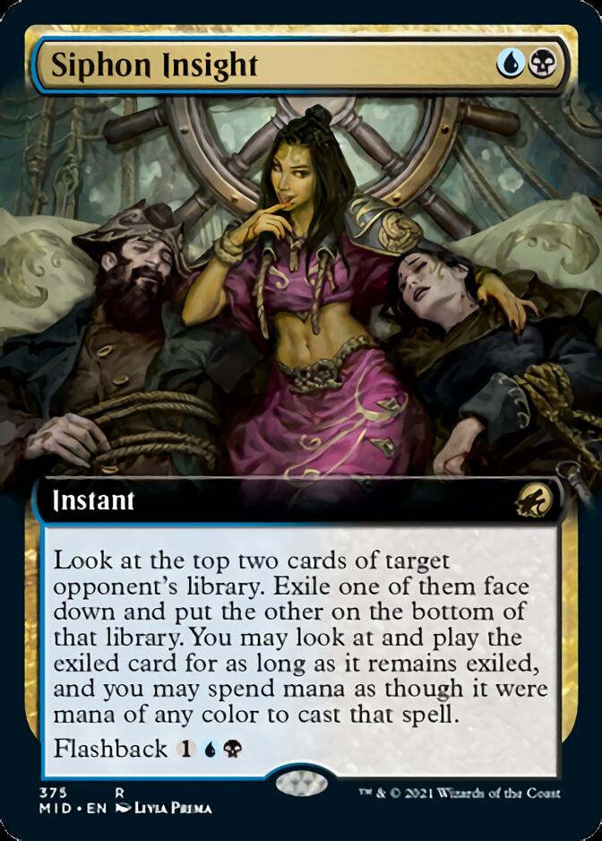 Siphon Insight (Extended) [Innistrad: Midnight Hunt] | North Game Den