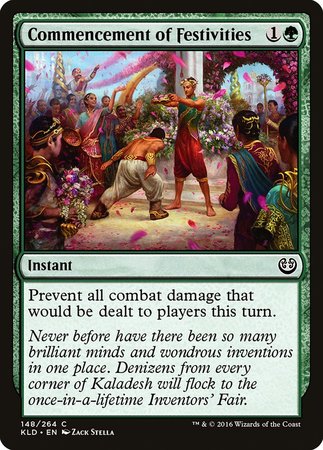 Commencement of Festivities [Kaladesh] | North Game Den