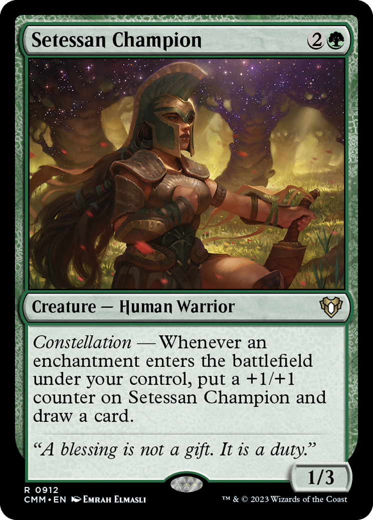 Setessan Champion [Commander Masters] | North Game Den