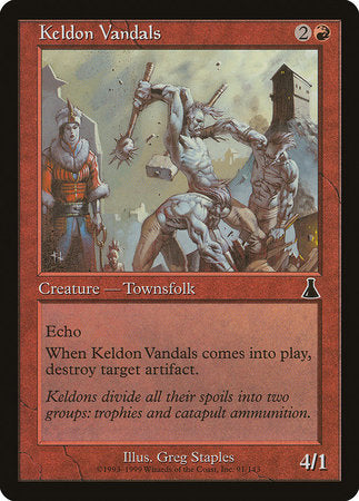 Keldon Vandals [Urza's Destiny] | North Game Den