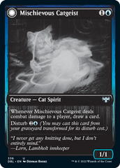 Mischievous Catgeist // Catlike Curiosity [Innistrad: Double Feature] | North Game Den