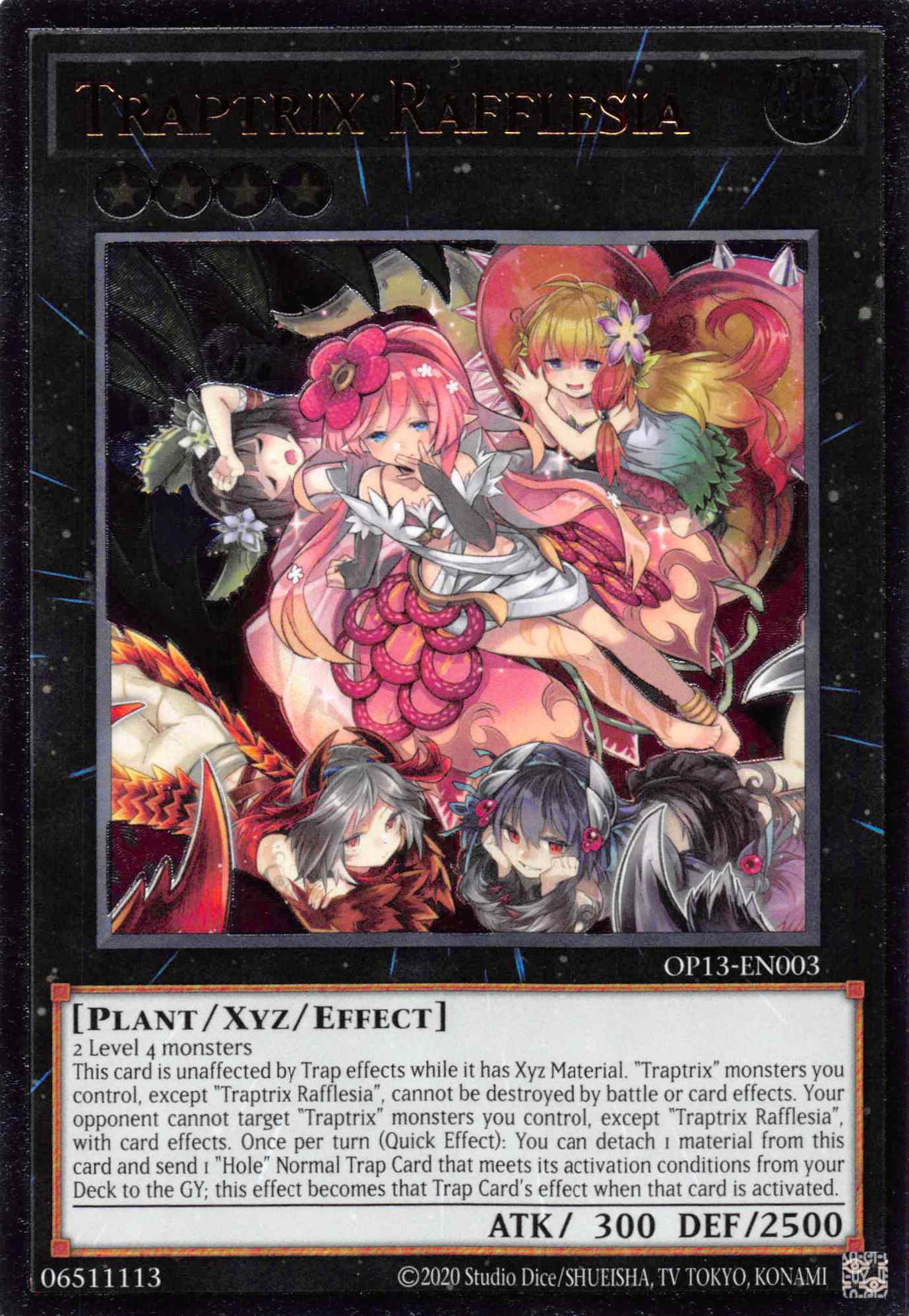 Traptrix Rafflesia [OP13-EN003] Ultimate Rare | North Game Den