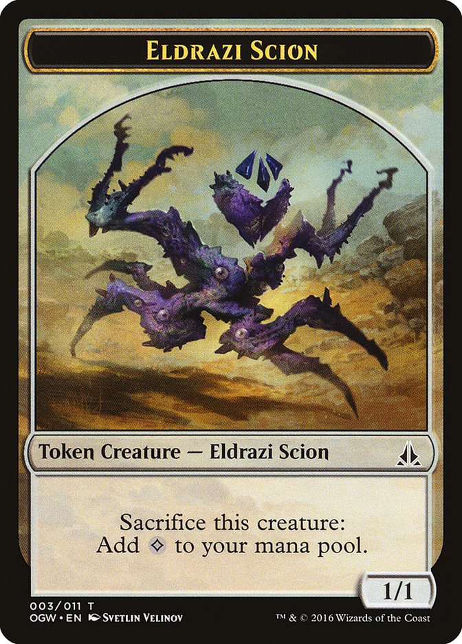 Eldrazi Scion (003/011) [Oath of the Gatewatch Tokens] | North Game Den