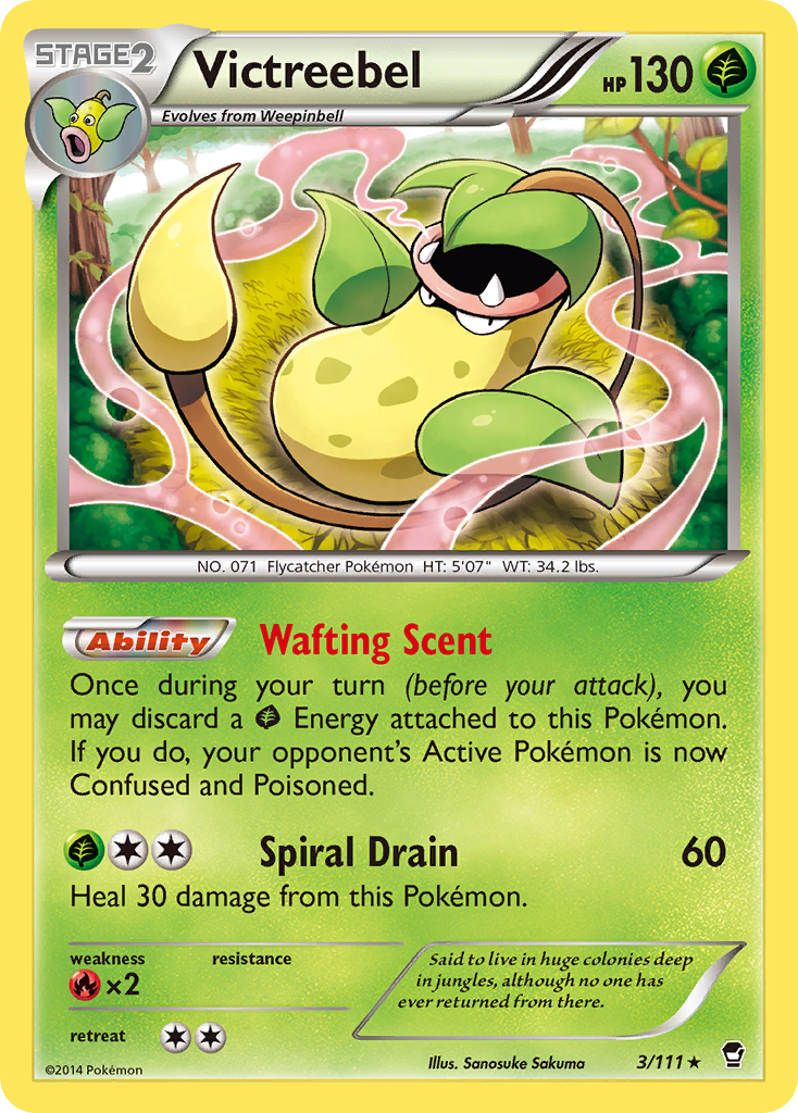 Victreebel (3/111) [XY: Furious Fists] | North Game Den