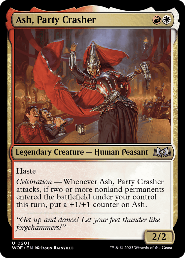 Ash, Party Crasher [Wilds of Eldraine] | North Game Den