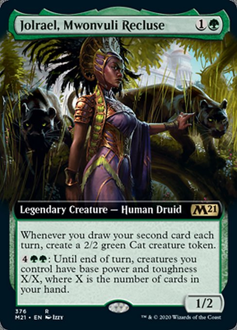 Jolrael, Mwonvuli Recluse (Extended Art) [Core Set 2021] | North Game Den