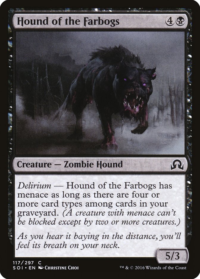 Hound of the Farbogs [Shadows over Innistrad] | North Game Den