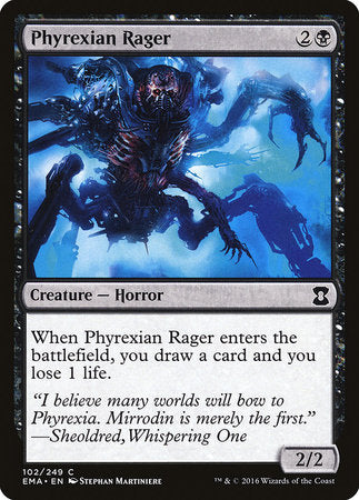 Phyrexian Rager [Eternal Masters] | North Game Den