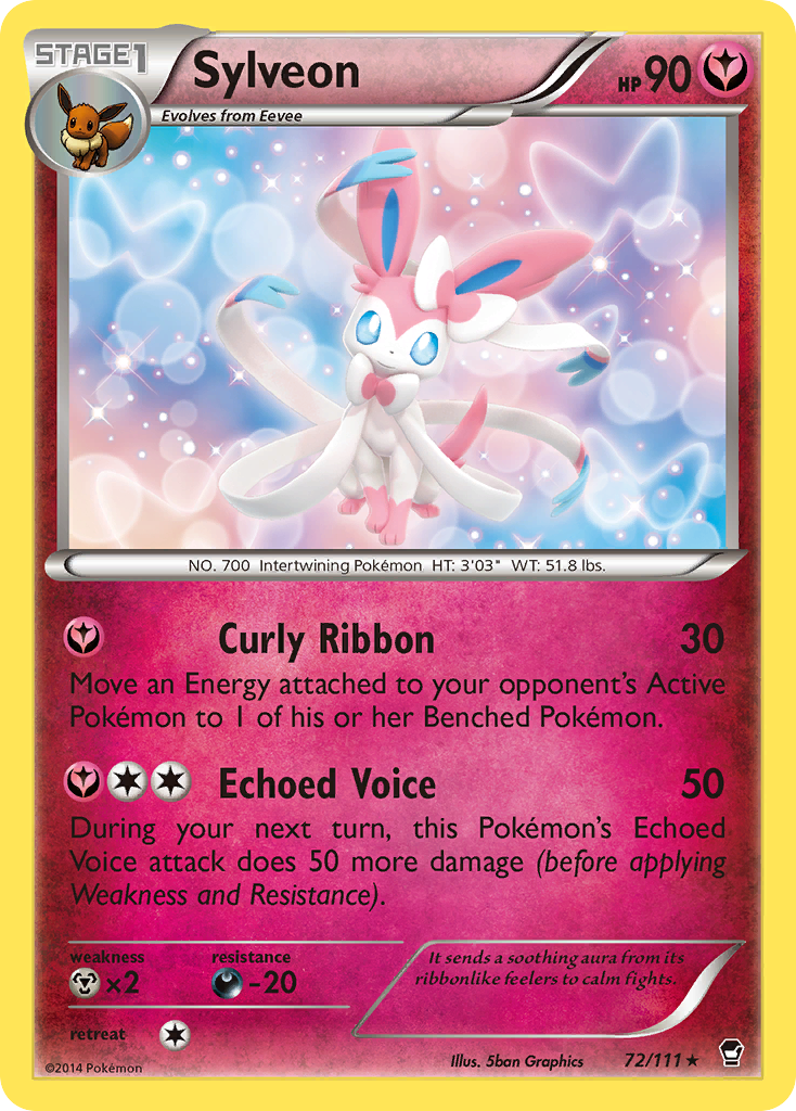 Sylveon (72/111) [XY: Furious Fists] | North Game Den