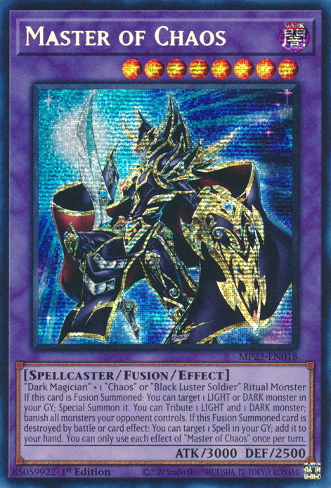 Master of Chaos [MP23-EN018] Prismatic Secret Rare | North Game Den